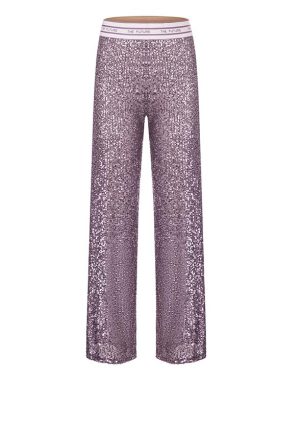 SPODNIE ALICE CEKINOWE FIOLETOWE