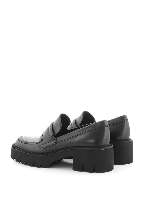 LOAFERSY SHINY CZARNE