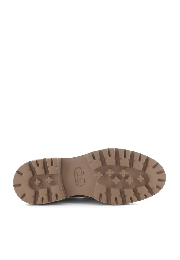 LOAFERSY PRINT BEŻOWE