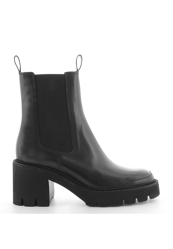 BOTKI GLOSSY CZARNE