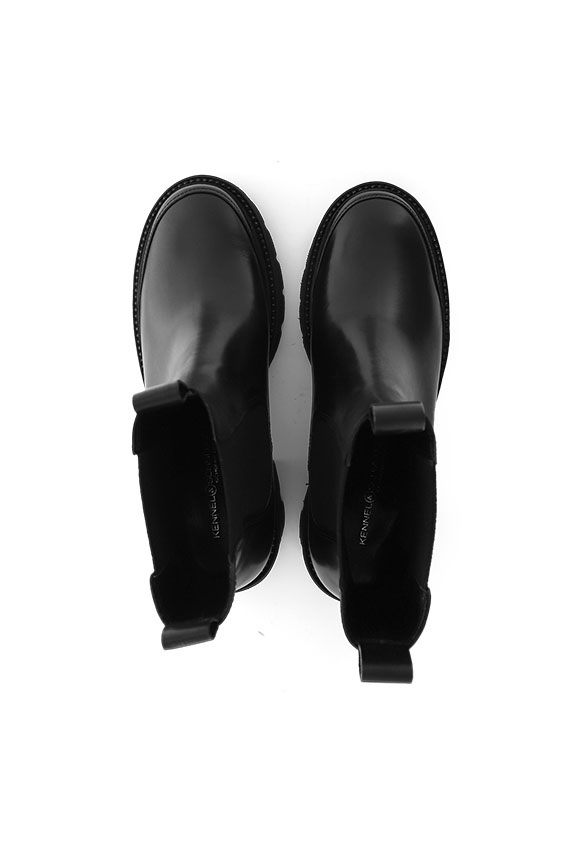 BOTKI GLOSSY CZARNE