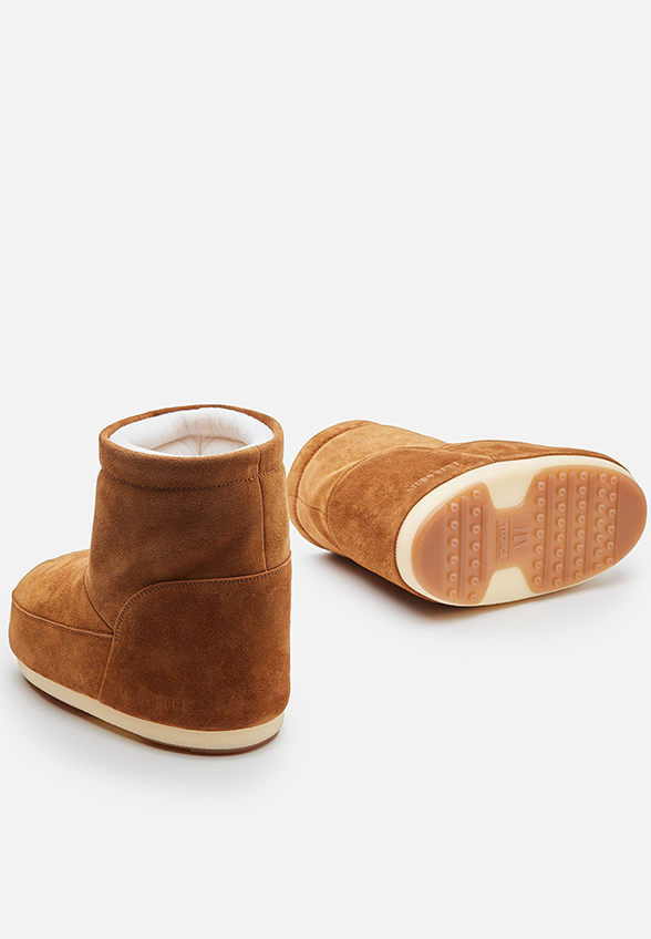 BUTY ZIMOWE ICON LOW NOLACE BRĄZOWE