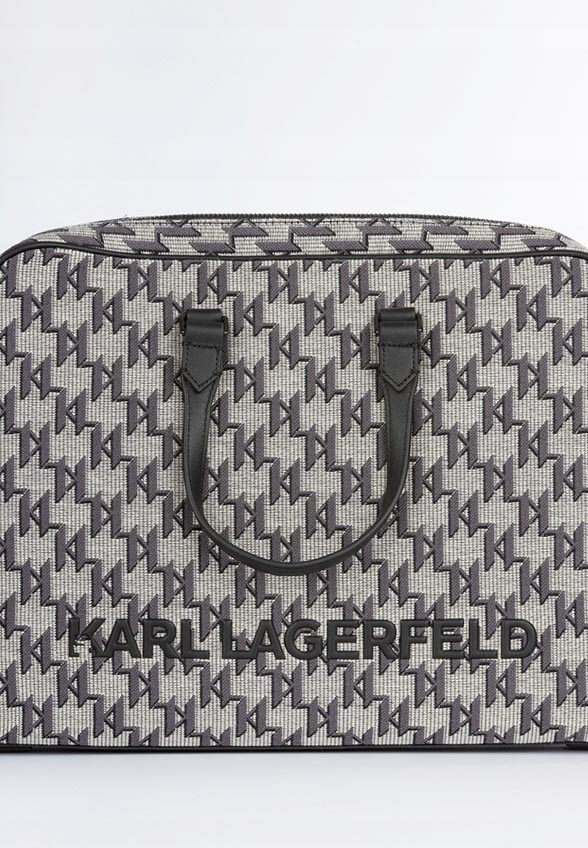 TORBA NA LAPTOPA K/MONOGRAM SZARA