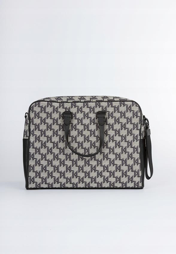 TORBA NA LAPTOPA K/MONOGRAM SZARA