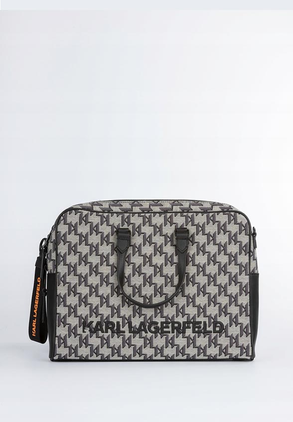 TORBA NA LAPTOPA K/MONOGRAM SZARA