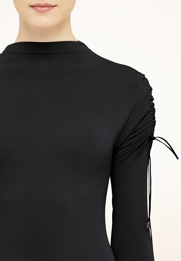 BODY CREPE JERSEY CZARNE