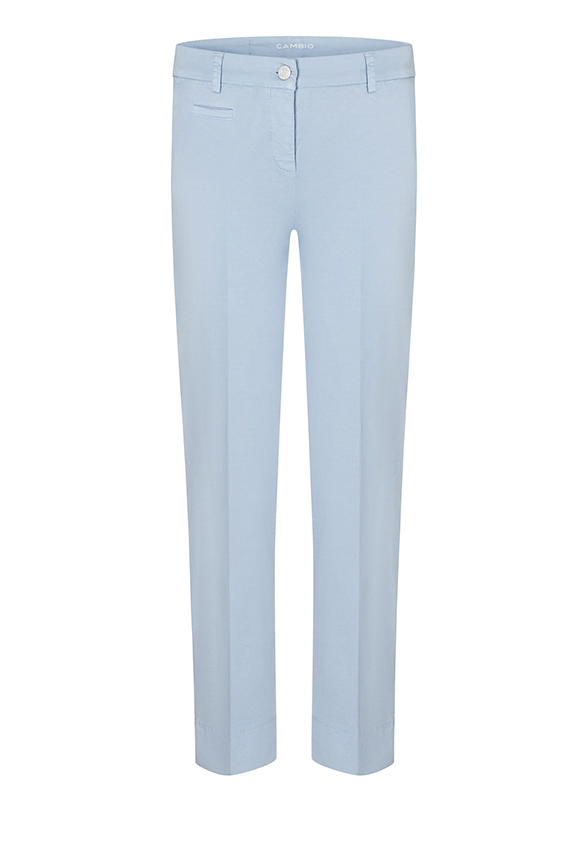 SPODNIE STELLA CROPPED BŁĘKITNE