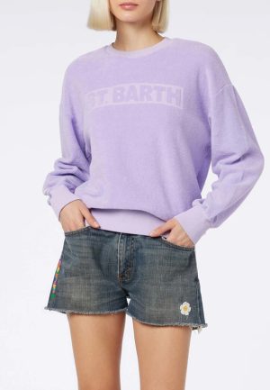 BLUZA STARDUST TERRY LILIOWA