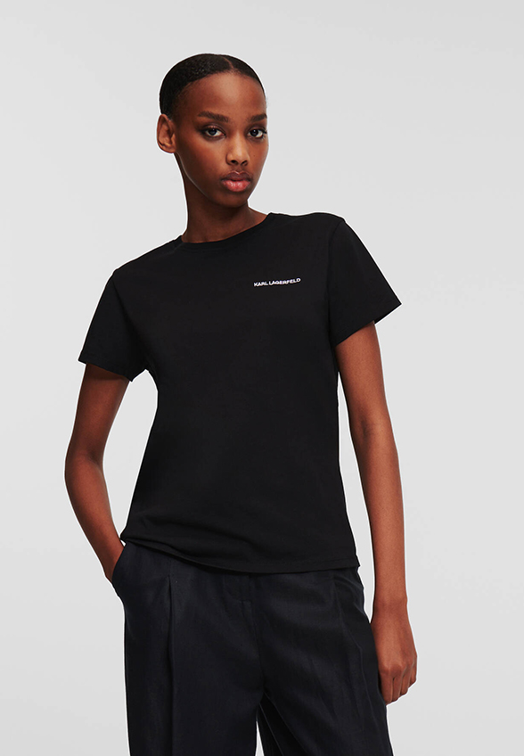 T-SHIRT ESSENTIAL CZARNY
