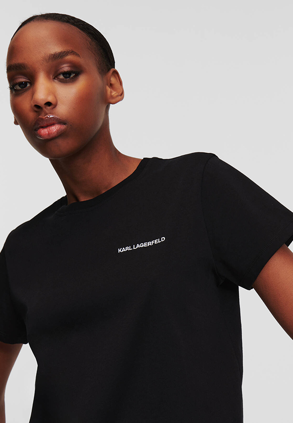 T-SHIRT ESSENTIAL CZARNY