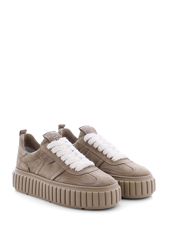 SNEAKERSY ZAP ZAMSZOWE BRĄZOWE