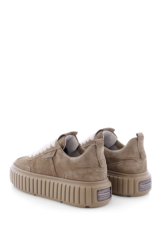 SNEAKERSY ZAP ZAMSZOWE BRĄZOWE