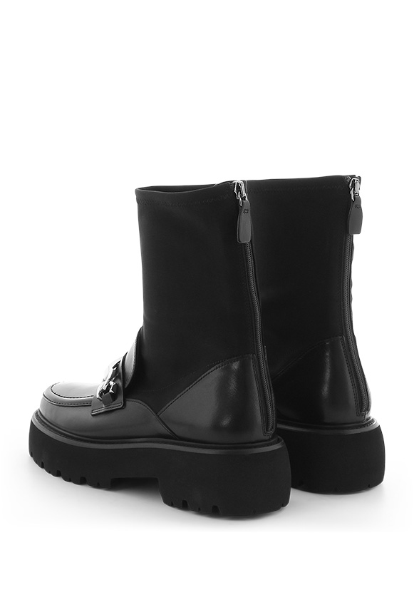 BUTY Z ELASTYCZNĄ CHOLEWKĄ SURI CZARNE
