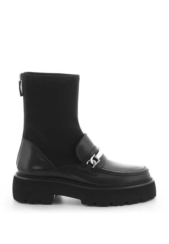 BUTY Z ELASTYCZNĄ CHOLEWKĄ SURI CZARNE