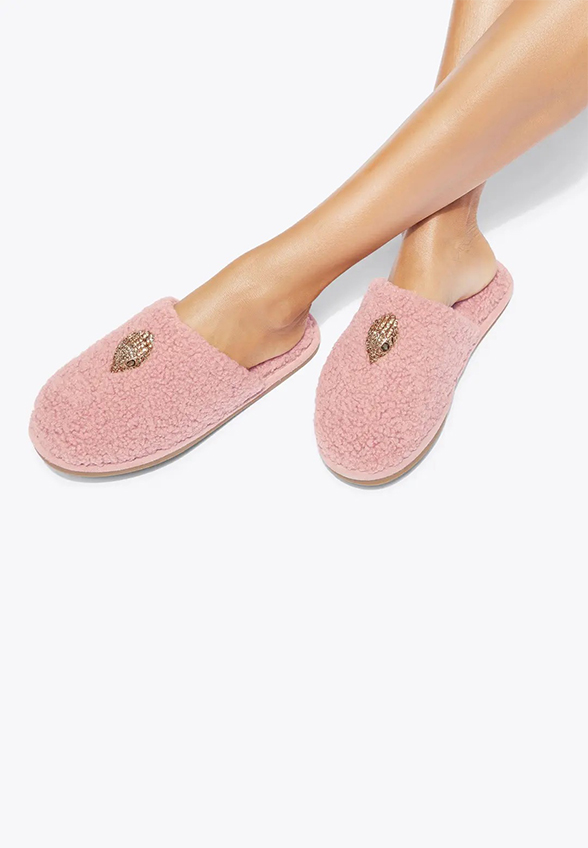 KAPCIE KENSINGTON SLIPPERS RÓŻOWE