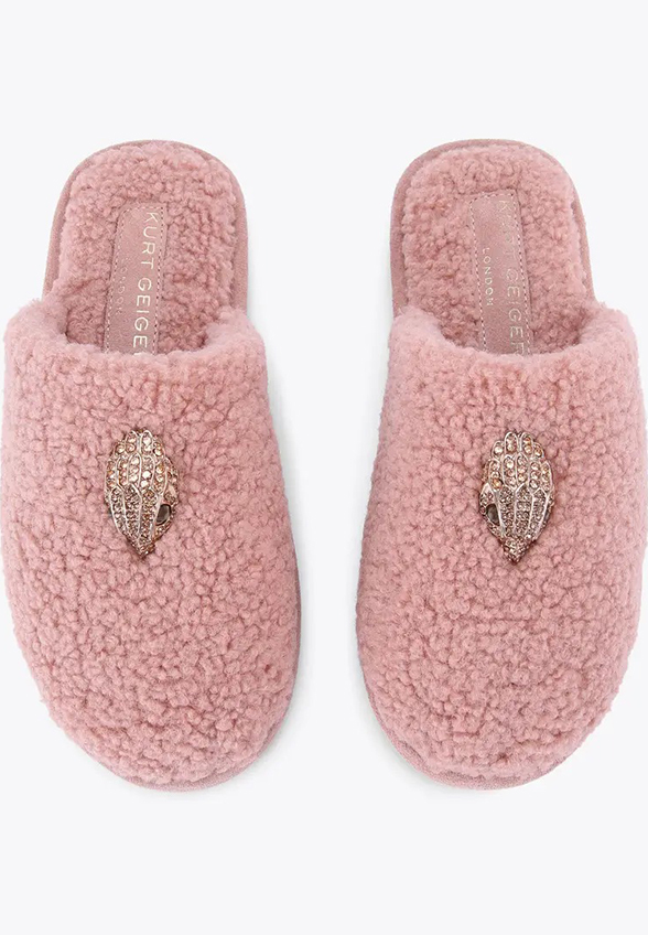 KAPCIE KENSINGTON SLIPPERS RÓŻOWE