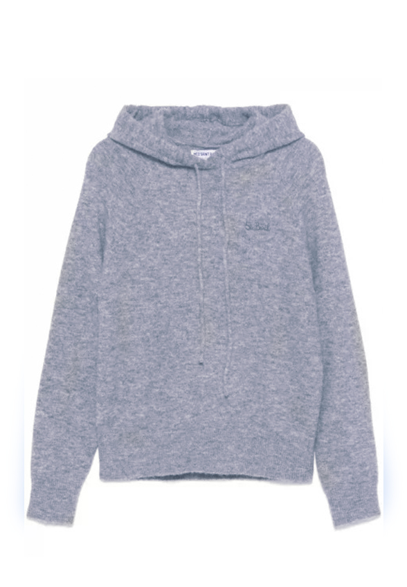 BLUZA DZIANINOWA ELIDE BŁĘKITNA