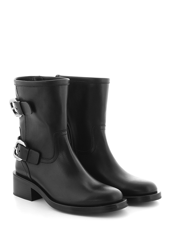 BUTY SKÓRZANE XARA CZARNE