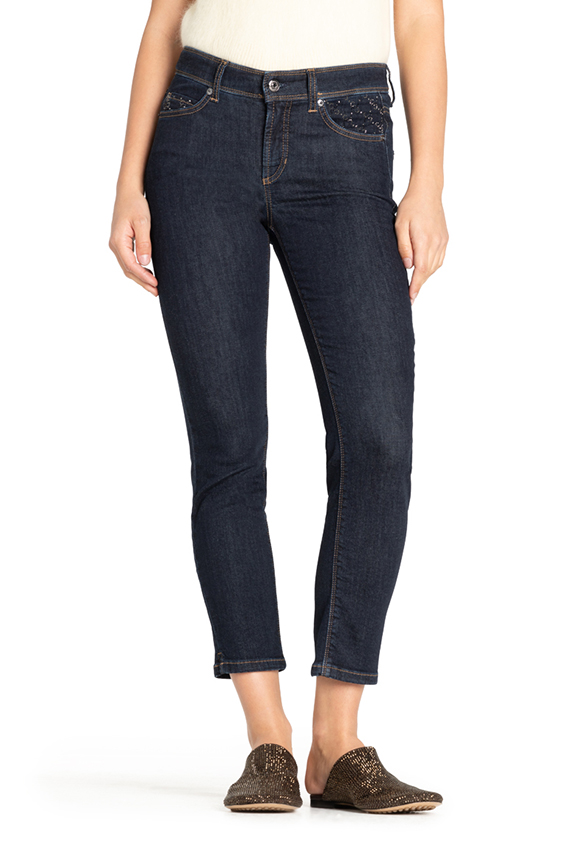 SPODNIE JEANSOWE PIPER SHORT GRANATOWE