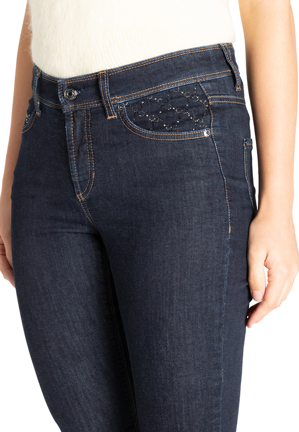 SPODNIE JEANSOWE PIPER SHORT GRANATOWE