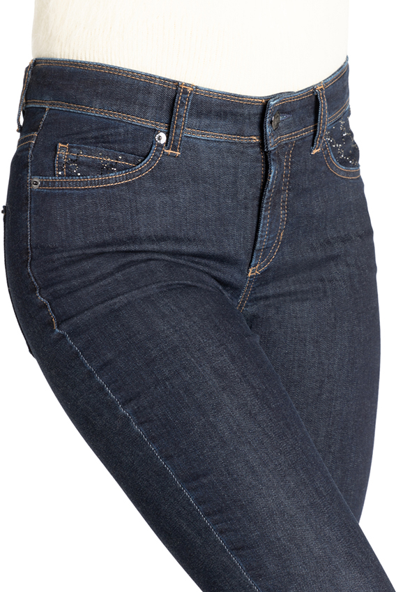 SPODNIE JEANSOWE PIPER SHORT GRANATOWE