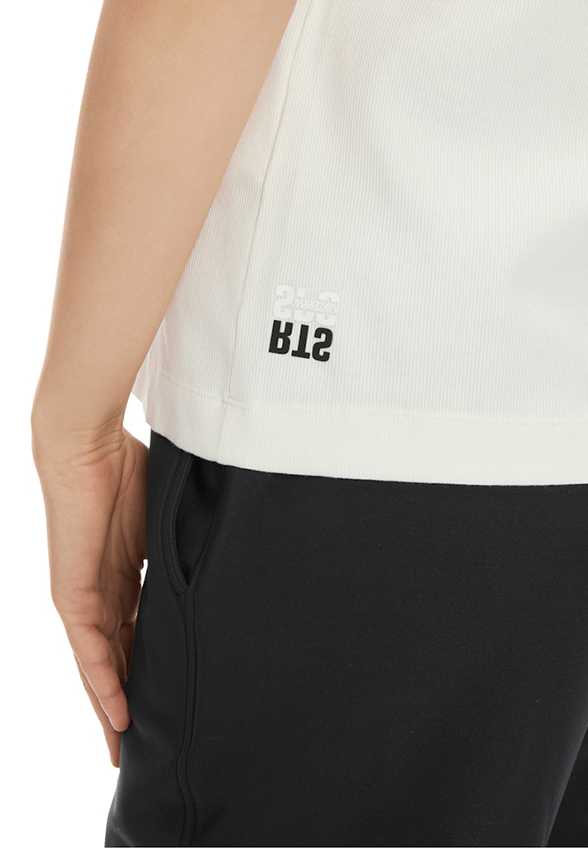 T-SHIRT Z APLIKACJĄ LEO BIAŁY
