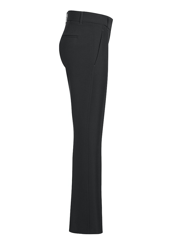 SPODNIE FAWN FLARED FIT-LONG CZARNE