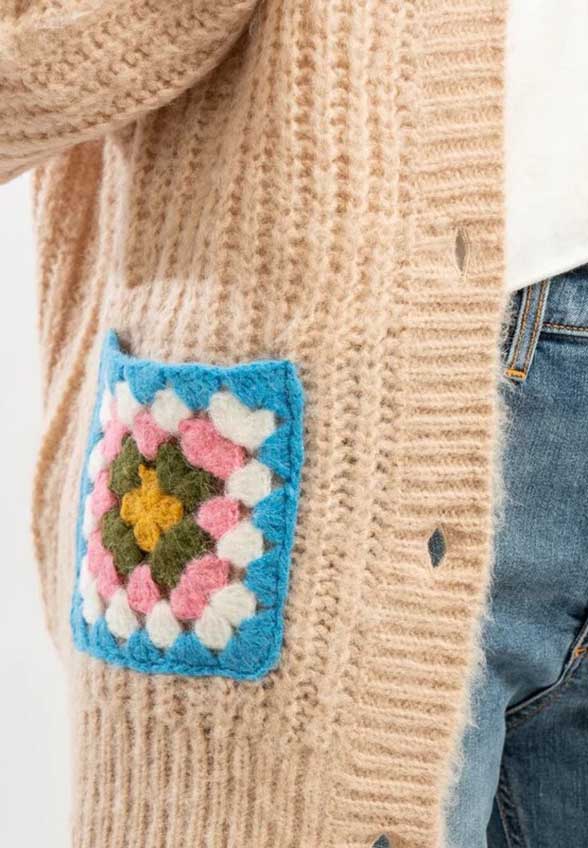 SWETER CHLOE SOFT BEŻOWY