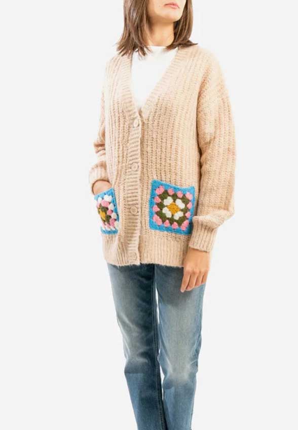 SWETER CHLOE SOFT BEŻOWY