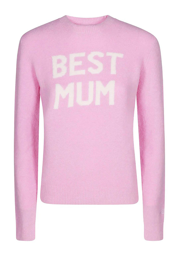 SWETER NEW QUEEN BEST MUM RÓŻOWY
