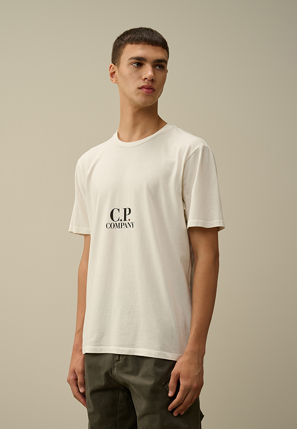 T-SHIRT Z GRAFIKĄ NA PLECACH BIAŁY
