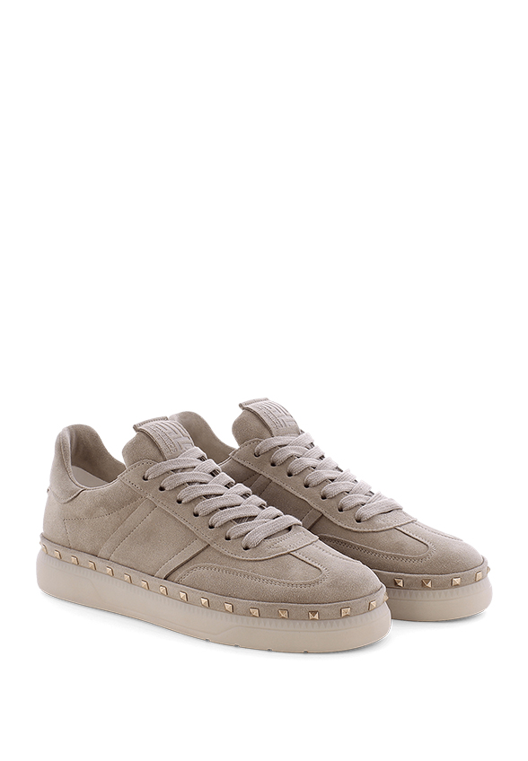 SNEAKERSY ZAMSZOWE CLAP BEŻOWE