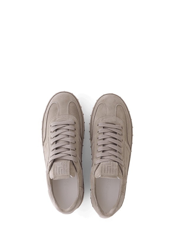 SNEAKERSY ZAMSZOWE CLAP BEŻOWE