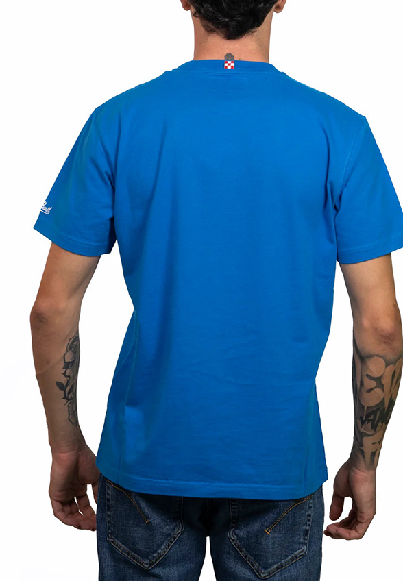 T-SHIRT ARNOTT WINE O'CLOCK NIEBIESKI