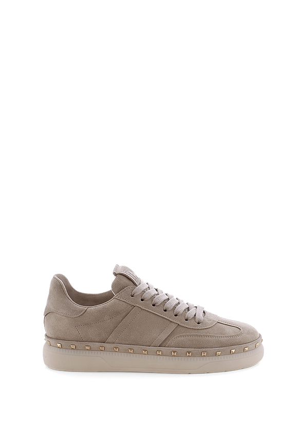 SNEAKERSY ZAMSZOWE CLAP BEŻOWE