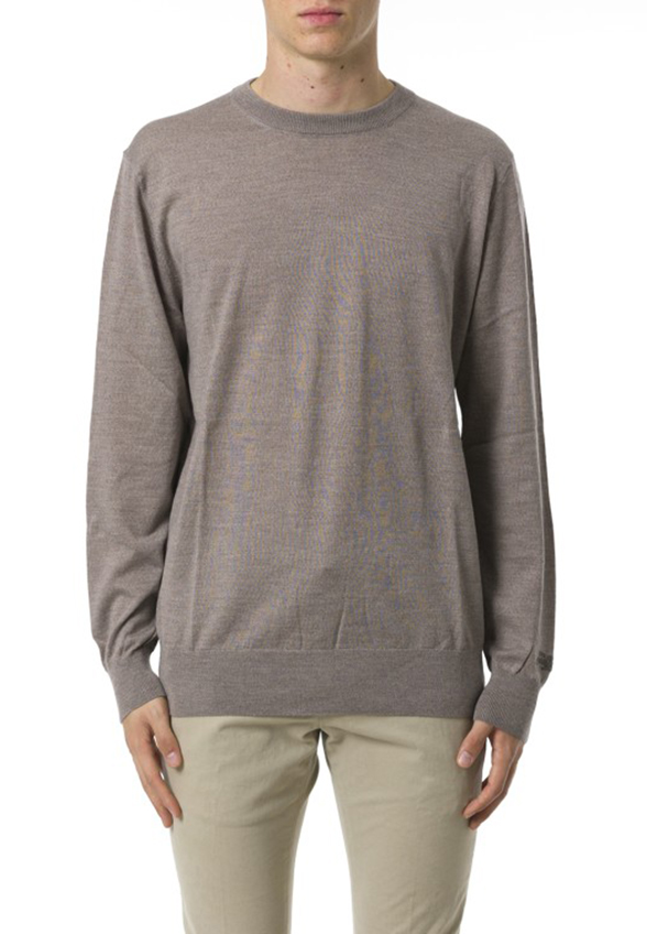 SWETER REGENT LIGHT MERINO BEŻOWY