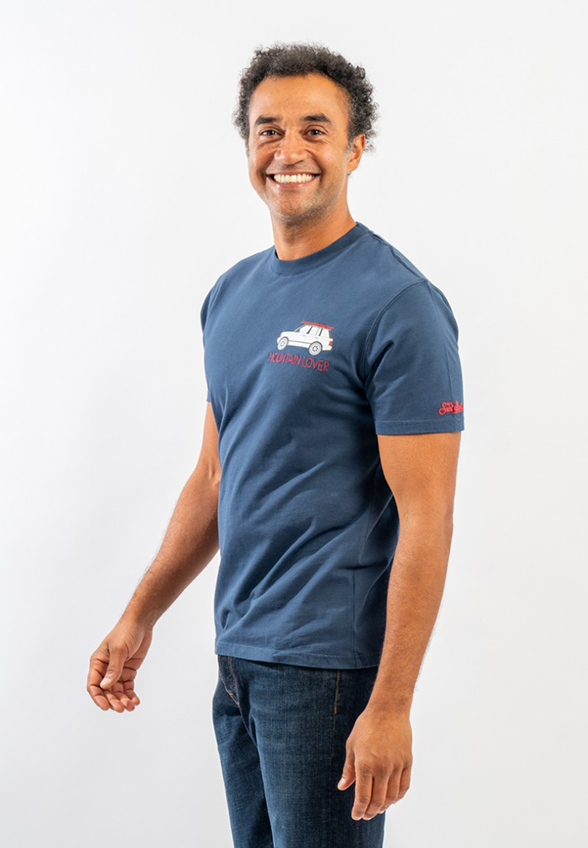 T-SHIRT ARNOTT MOUNTAIN LOVER GRANATOWY