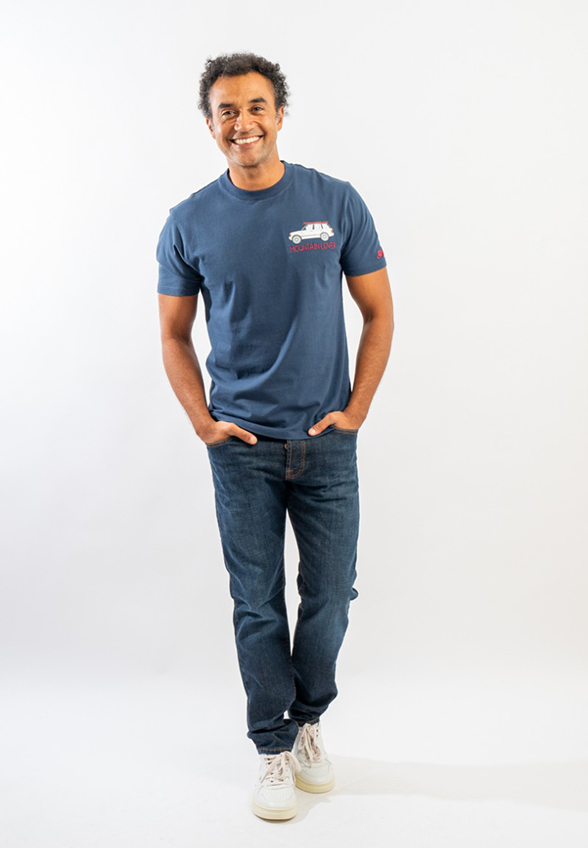 T-SHIRT ARNOTT MOUNTAIN LOVER GRANATOWY