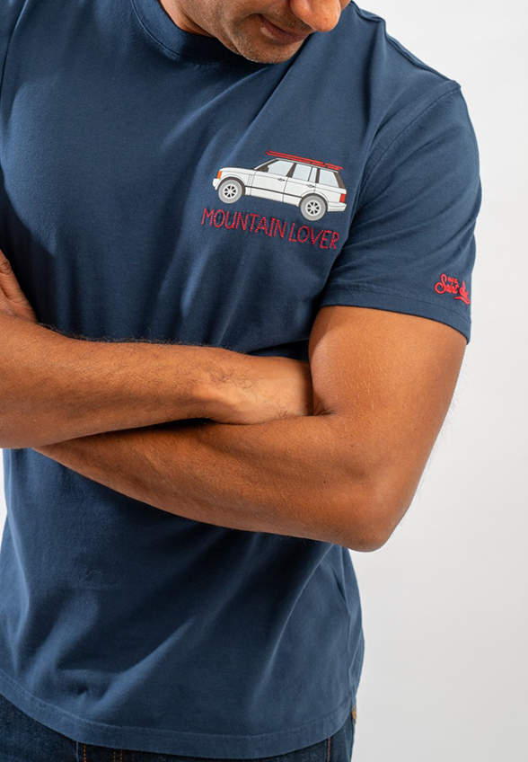 T-SHIRT ARNOTT MOUNTAIN LOVER GRANATOWY