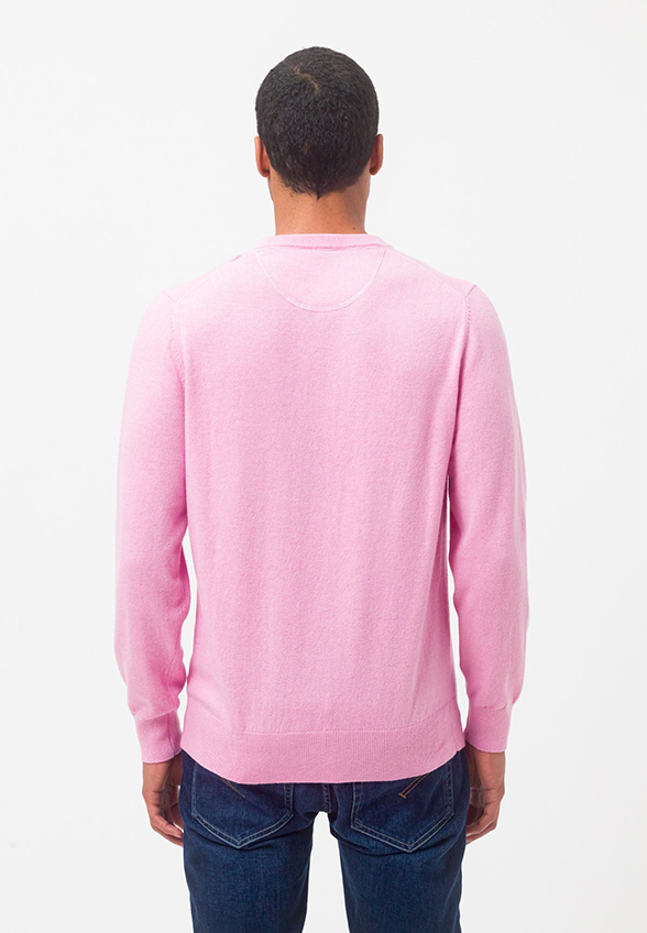 SWETER REGENT BLEND RÓŻOWY