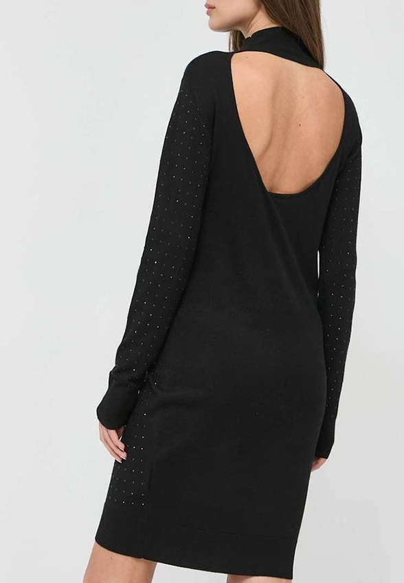 SUKIENKA OPEN BACK CZARNA