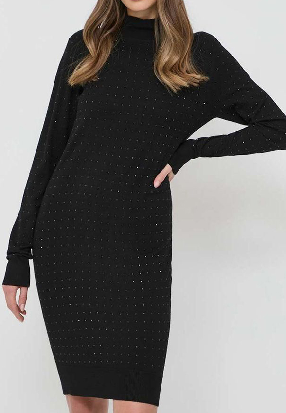 SUKIENKA OPEN BACK CZARNA