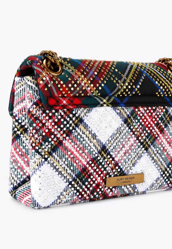 TOREBKA MINI KENSINGTON W KRATĘ WIELOKOLOROWA