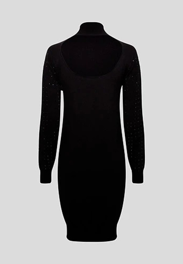 SUKIENKA OPEN BACK CZARNA