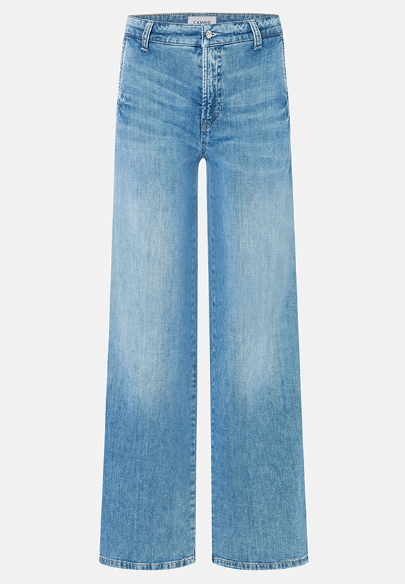 JEANSY ALEK WIDE-FIT LONG JASNO-NIEBIESKIE