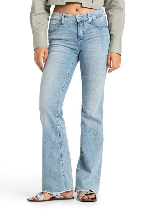 SPODNIE JEANSOWE PARIS FLARED JASNO-NIEBIESKIE
