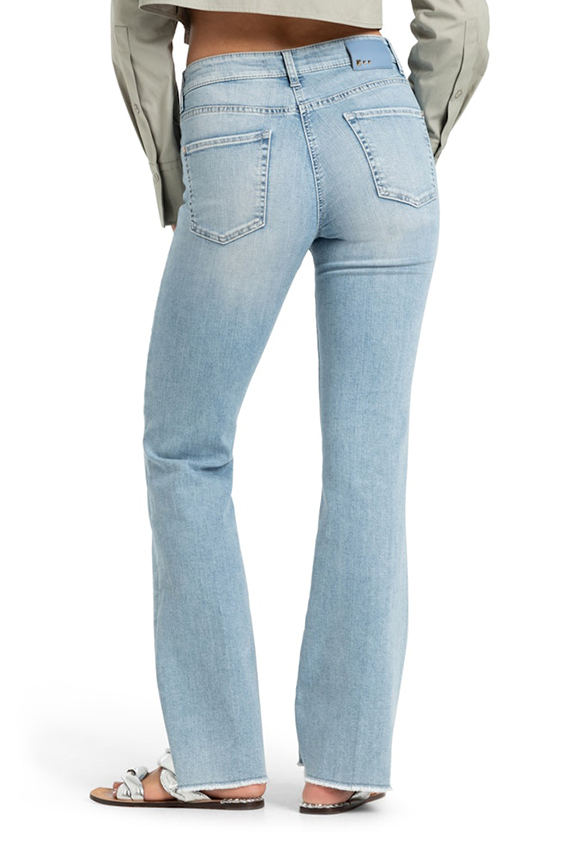 SPODNIE JEANSOWE PARIS FLARED JASNO-NIEBIESKIE