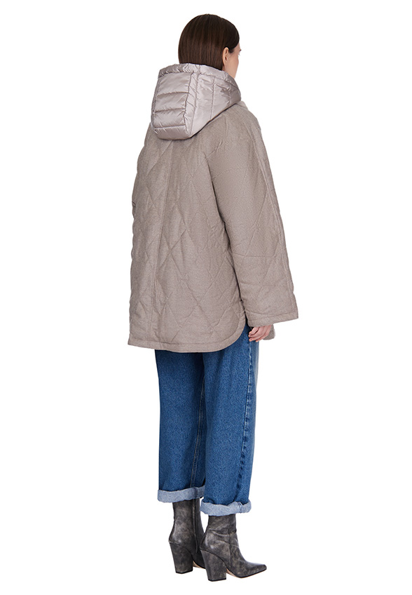 KURTKA SCACCHIERA SZARA