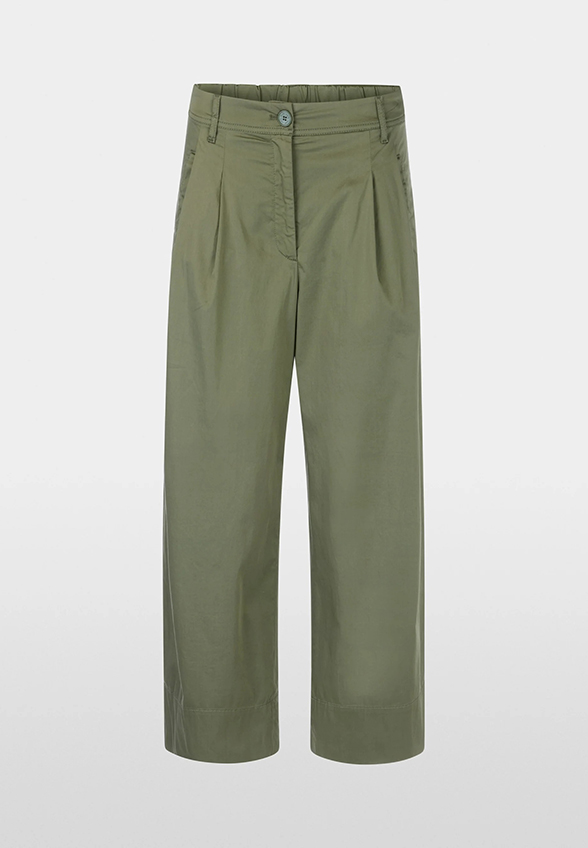 SPODNIE WARRIN WIDE-FIT HIGH ZIELONE
