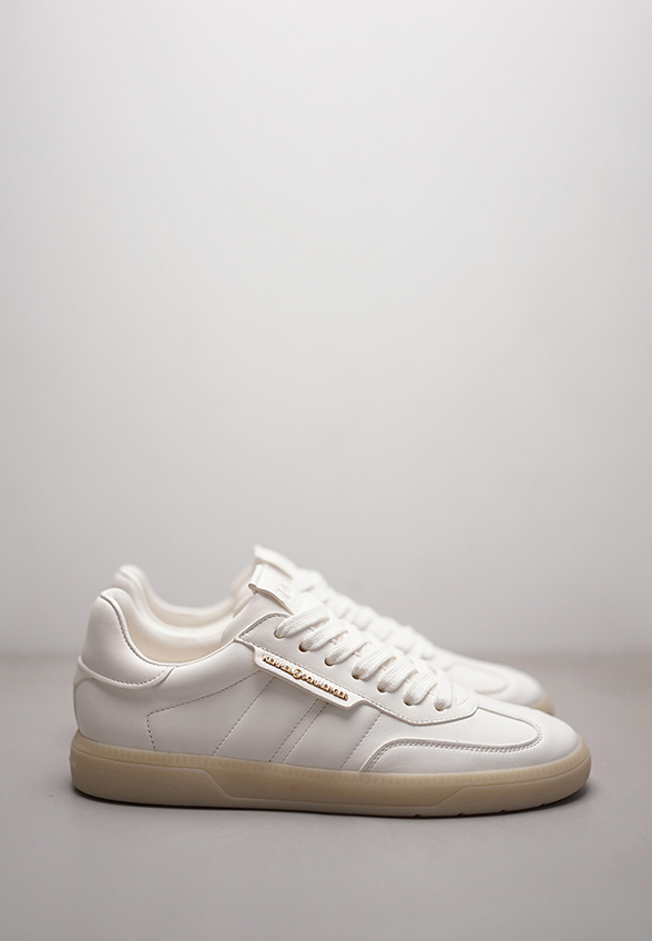 SNEAKERSY POP ZE SKÓRY NAPPA BIAŁE